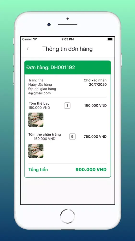 MCOM Tôm Giống - Phân Phối Screenshots